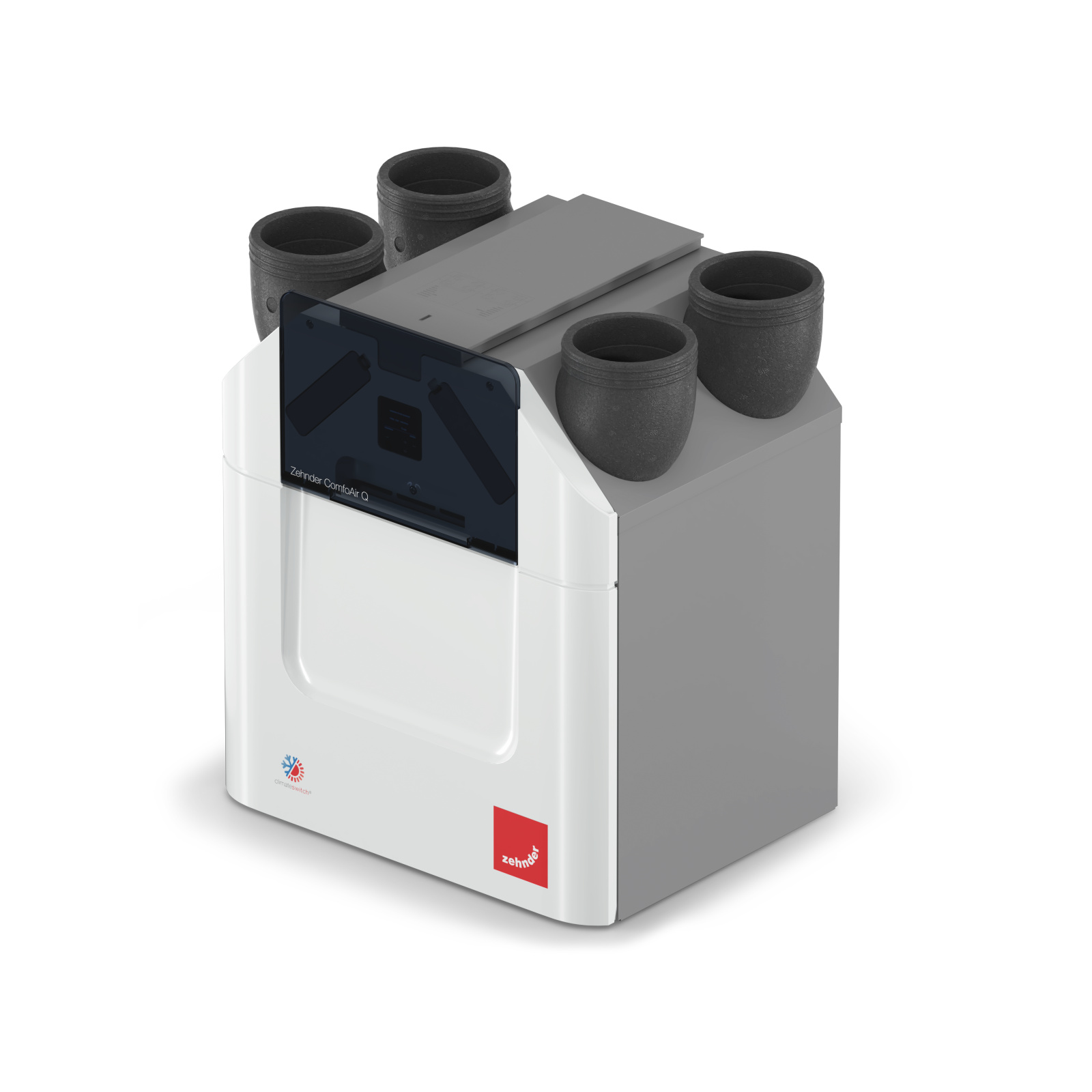 Cut-Out Comfortable indoor ventilation Angled view